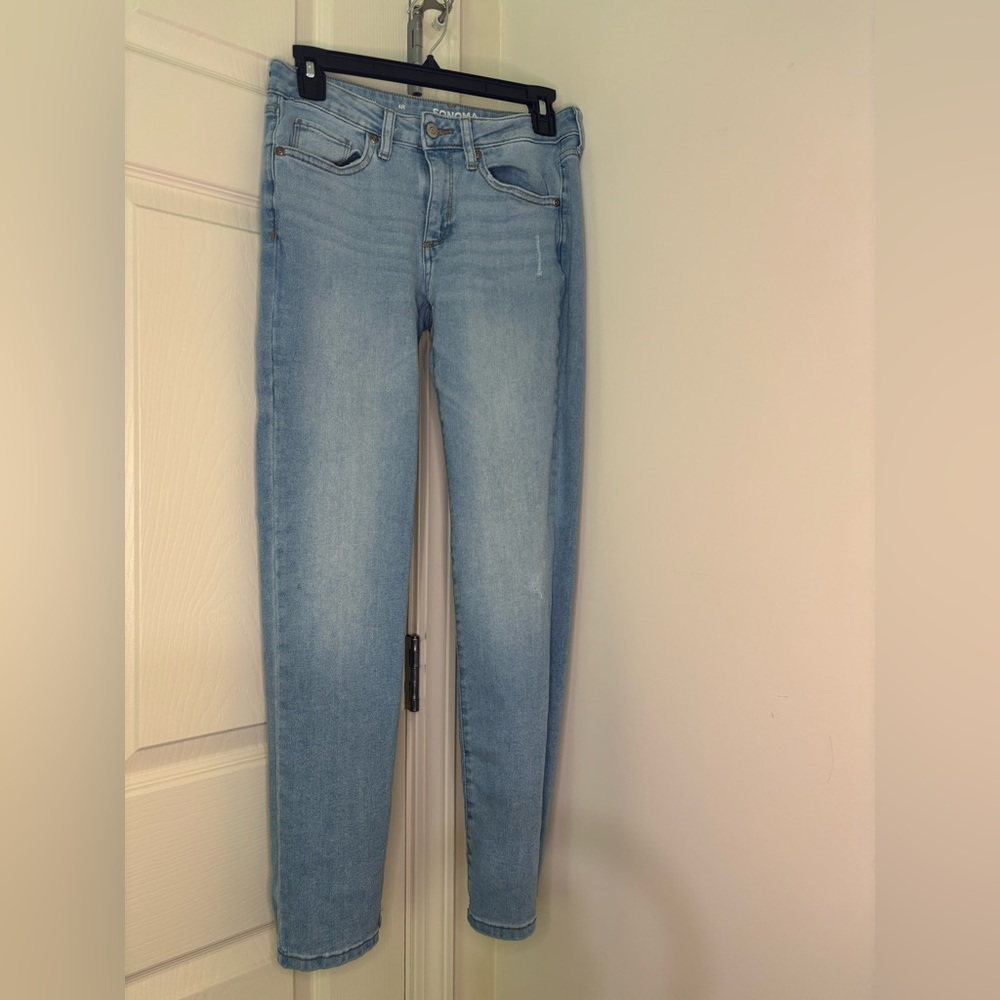 Sonoma Women's Light Blue Skinny Jeans